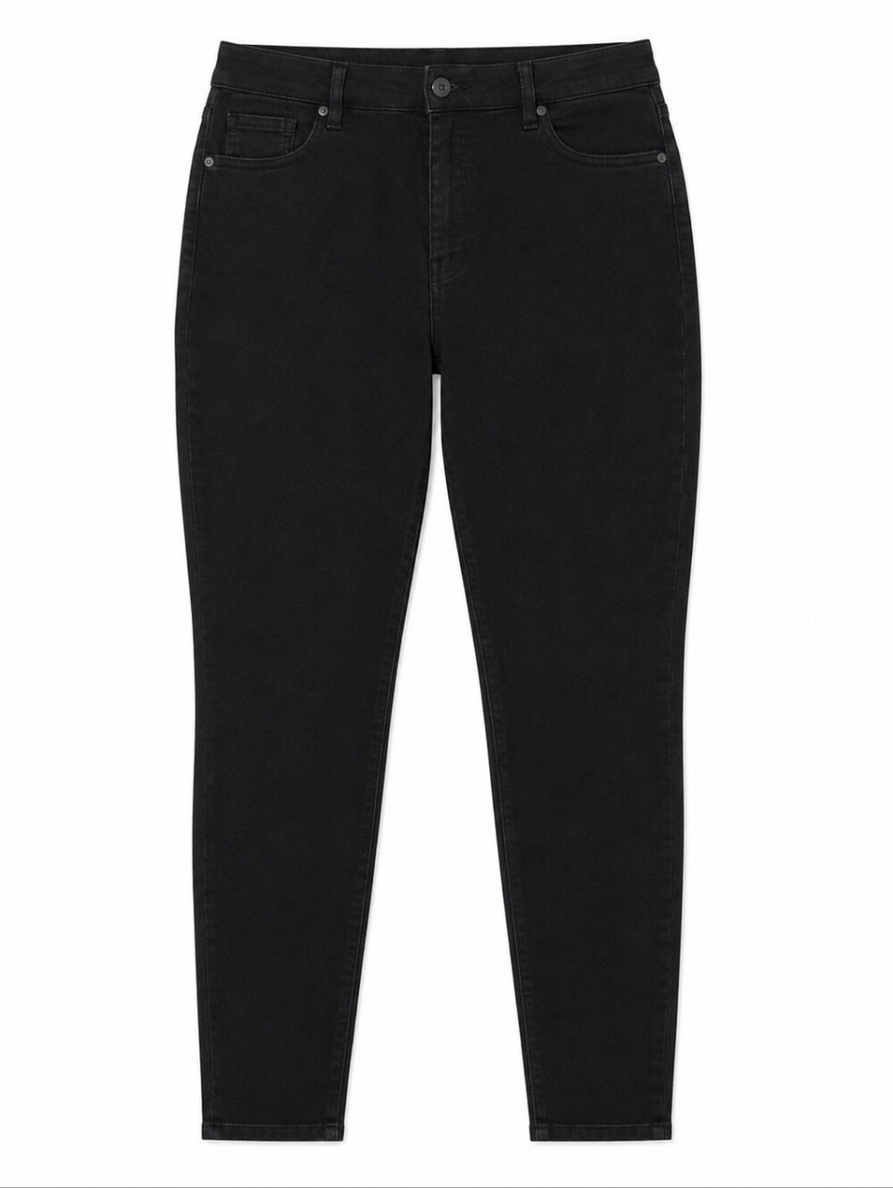 Old Navy Plus Size Black Skinny Ankle Jeans Size 20 Short Length/ Petite - Picture 3 of 5